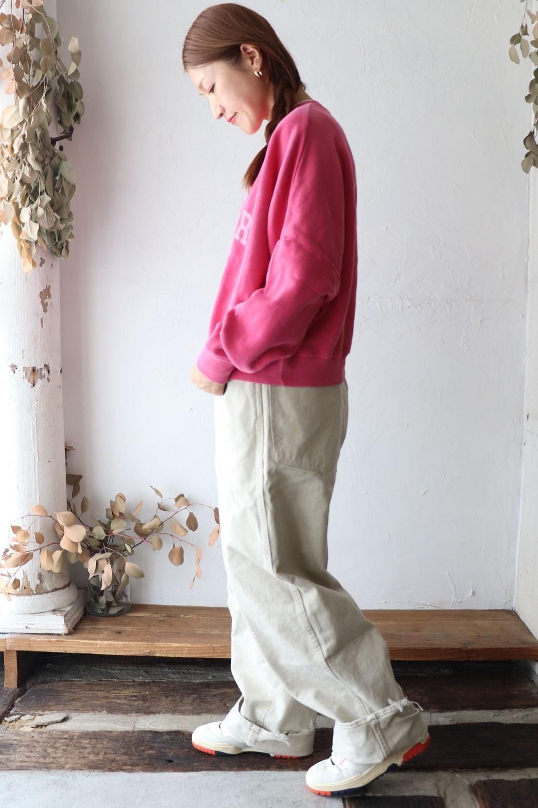 chimala(チマラ)】WAIST ADJUSTABLE DENIM PANTS*ivory | アジャスター