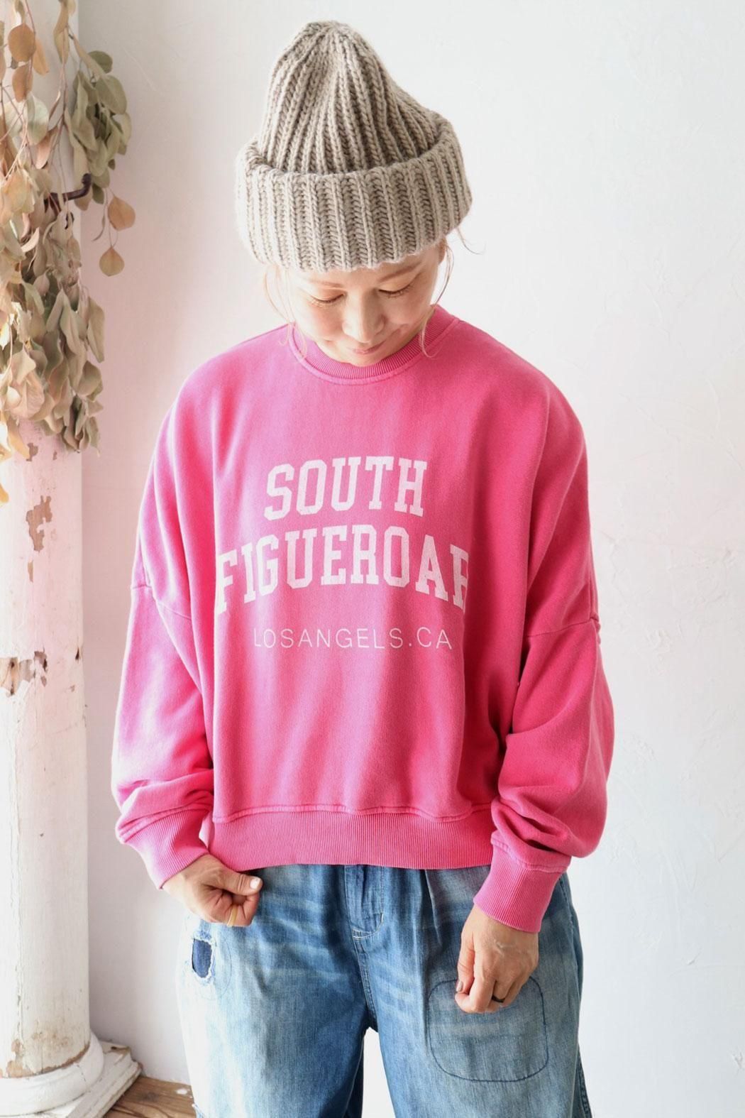 ichi】裏毛ピグメントPO｜ヴィンテージ感漂う、大人カジュアルなロゴ