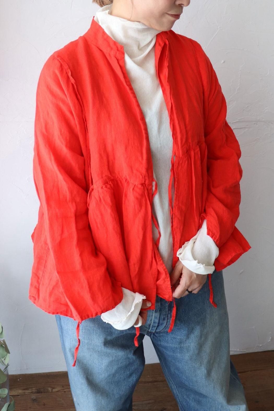 美品　Veritecoeur ヴェリテクール リネン ジャケット Veritecoeur (ヴェリテクール) ジャケット