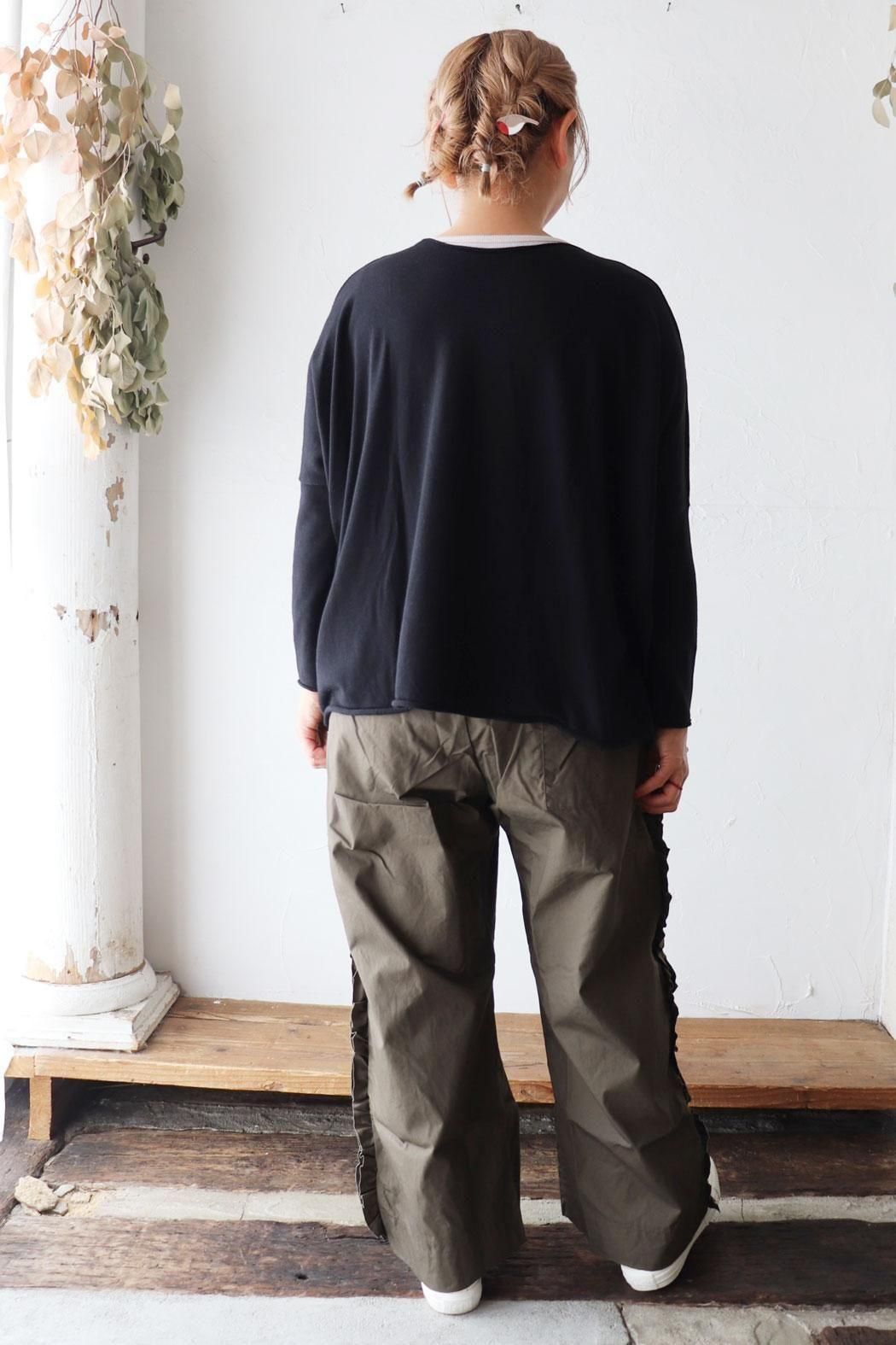 Gauze#(ガーゼ)ビビアンパンツ | 甘さを抑えたサイドフリルが