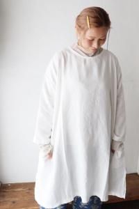 alacrity 　アラクリティー　チュニック　ワンピース　新品　リネン alacrity アラクリティー チュニック ワンピース 新品 リネン