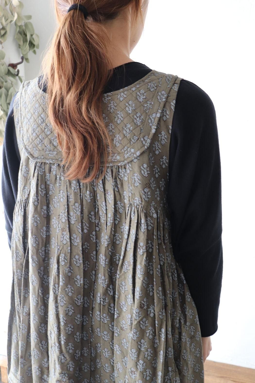 maison de soil｜メゾンドソイル】Vネックキルティング