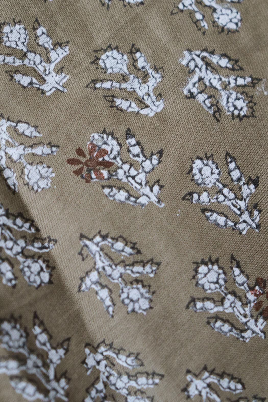 maison de soil｜メゾンドソイル】ギャザースカート｜風合い豊かな