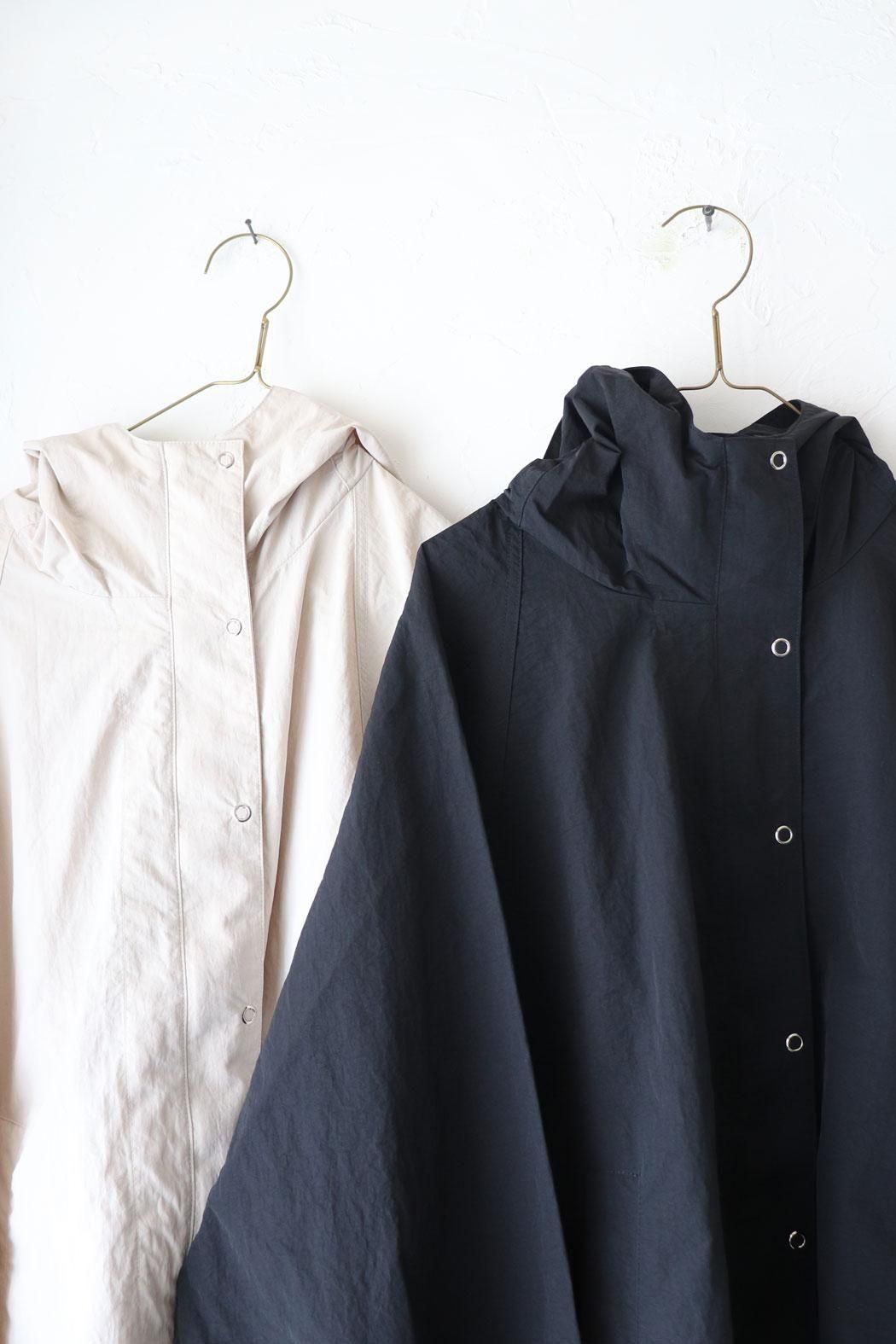 mao made(マオメイド)リブニット付き マウンテンパーカー | ざっくり