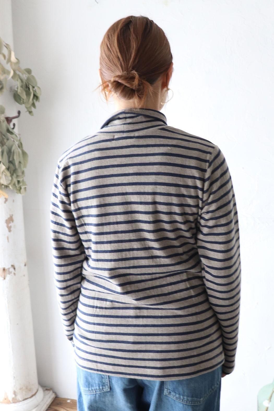 TANG(タング)BROS接結 SUPIMA COTTON ボーダーハイネック | 定番