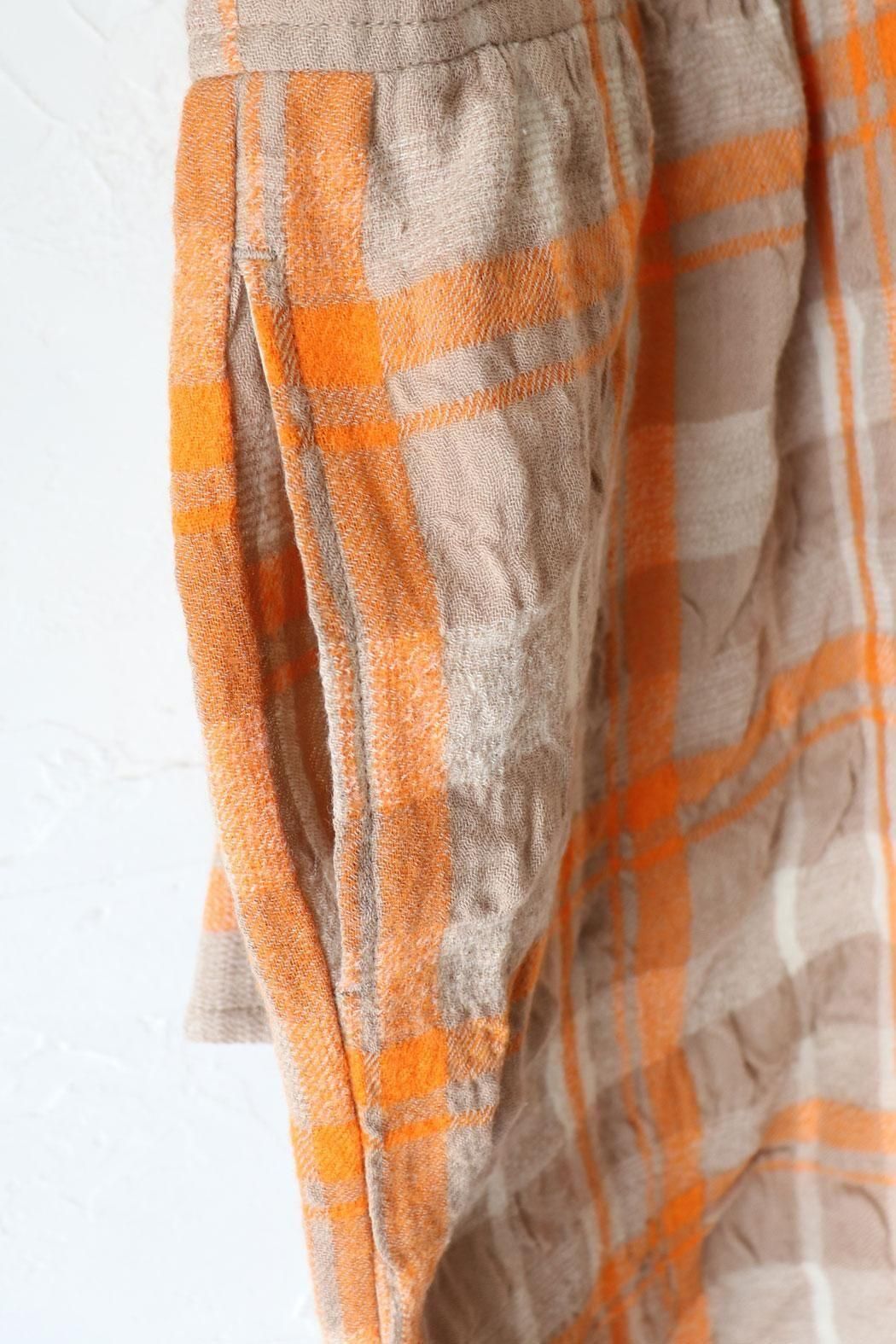 ichi Antiquite's】TARTAN CHECK DRESS | 温かみのあるタータン