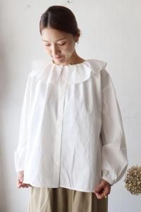 HEAVENLY(إ֥꡼) Washer Broadcloth Frillcollar Blouse<img class='new_mark_img2' src='https://img.shop-pro.jp/img/new/icons8.gif' style='border:none;display:inline;margin:0px;padding:0px;width:auto;' />