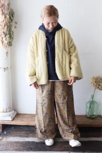 エストゥロワルーズ　tumugu レイトリー　パンツ　ツムグ tumugu:・ESTROISLOSE｜飾らず心地よく。毎日に馴染む大人の服