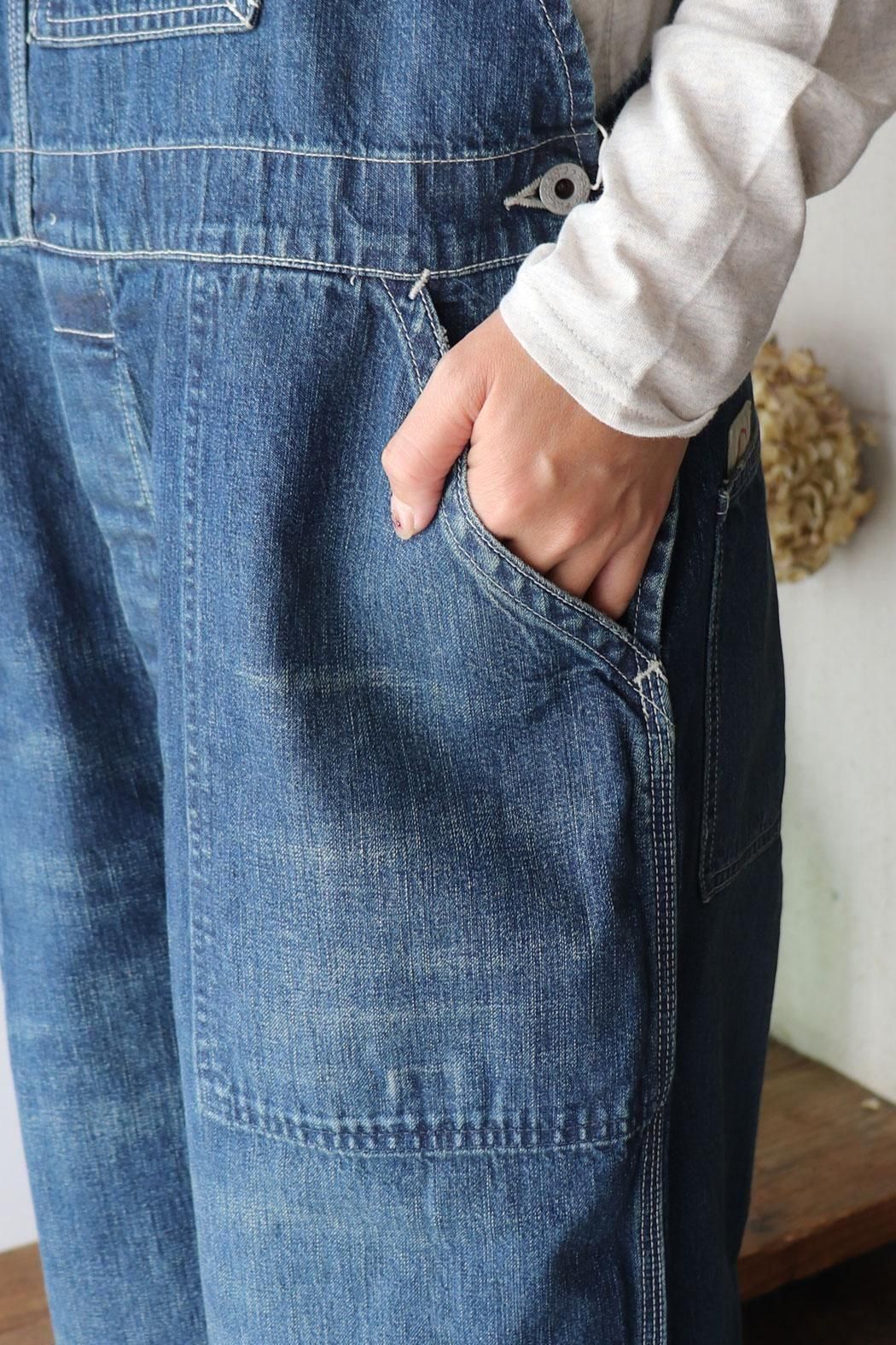 【新品未使用】chimala/チマラDENIM OVERALL chimala(チマラ)DENIM OVERALL | オールシーズン飽きの来ない