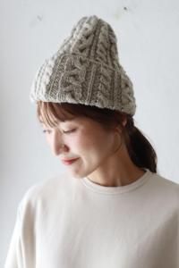HIGHLAND 2000(ϥ)ARAN WOOL BOBCAP<img class='new_mark_img2' src='https://img.shop-pro.jp/img/new/icons8.gif' style='border:none;display:inline;margin:0px;padding:0px;width:auto;' />