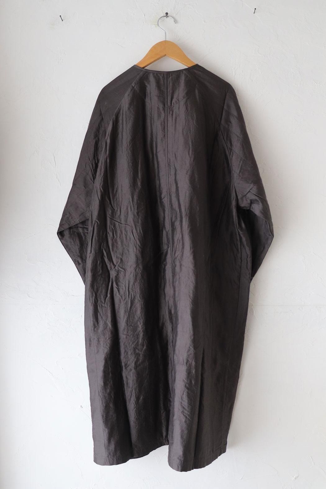 maison de soil｜メゾンドソイル】QUILTED COTTON/SILK RAFLAN