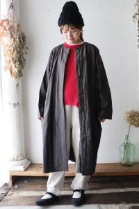 maison de soil(᥾ɥ) QUILTED COTTON/SILK RAFLAN COAT<img class='new_mark_img2' src='https://img.shop-pro.jp/img/new/icons8.gif' style='border:none;display:inline;margin:0px;padding:0px;width:auto;' />
