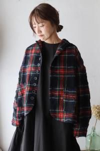 ichi Antiquite's(ƥ) TARTAN CHECK JACKET<img class='new_mark_img2' src='https://img.shop-pro.jp/img/new/icons8.gif' style='border:none;display:inline;margin:0px;padding:0px;width:auto;' />