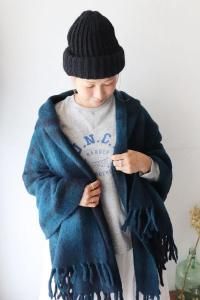 SOIL() WOOL CHECK BLANKET<img class='new_mark_img2' src='https://img.shop-pro.jp/img/new/icons8.gif' style='border:none;display:inline;margin:0px;padding:0px;width:auto;' />