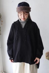 Vlas Blomme(���饹�֥��) Brushed Linen Cotton �ե�륫�顼�ץ륪���С�