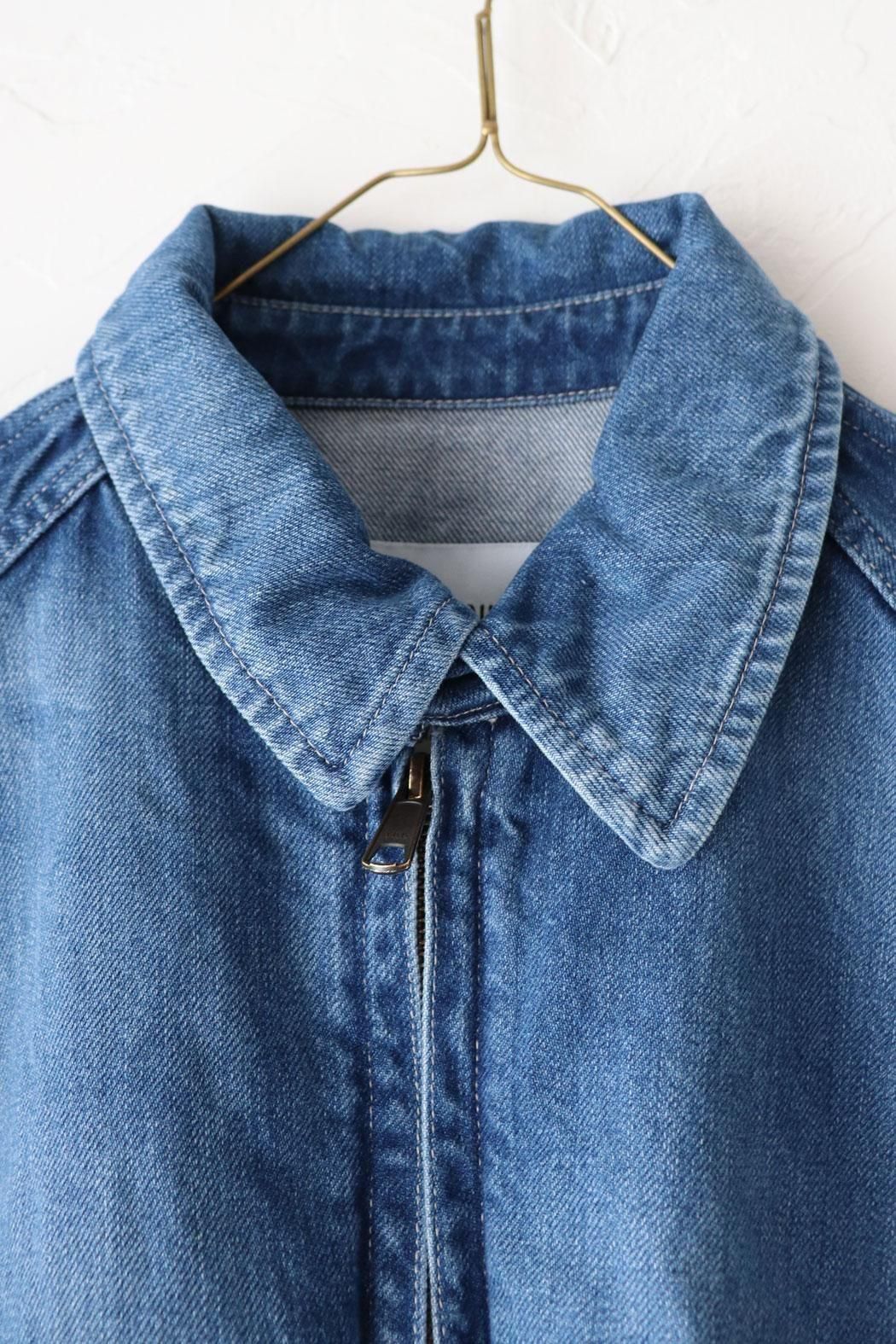 Veritecoeur】 VC-2772U ユニセックスデニムブルゾン｜こなれた