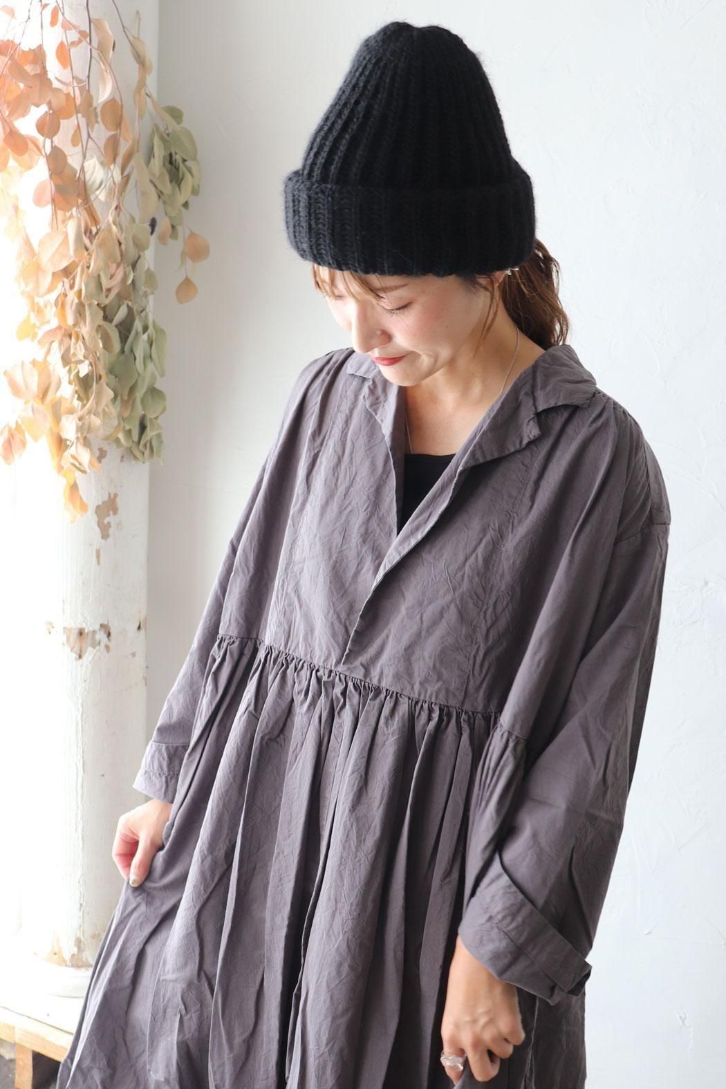 Veritecoeur】 VC-2796 Favoriteワンピース｜大人っぽいオープンカラー