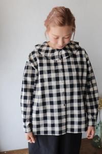 HEAVENLY(إ֥꡼) C/L Check Roundcollar Blouse<img class='new_mark_img2' src='https://img.shop-pro.jp/img/new/icons8.gif' style='border:none;display:inline;margin:0px;padding:0px;width:auto;' />
