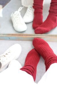Homie(ۥߡ) Acrylic Wool High Socks<img class='new_mark_img2' src='https://img.shop-pro.jp/img/new/icons8.gif' style='border:none;display:inline;margin:0px;padding:0px;width:auto;' />