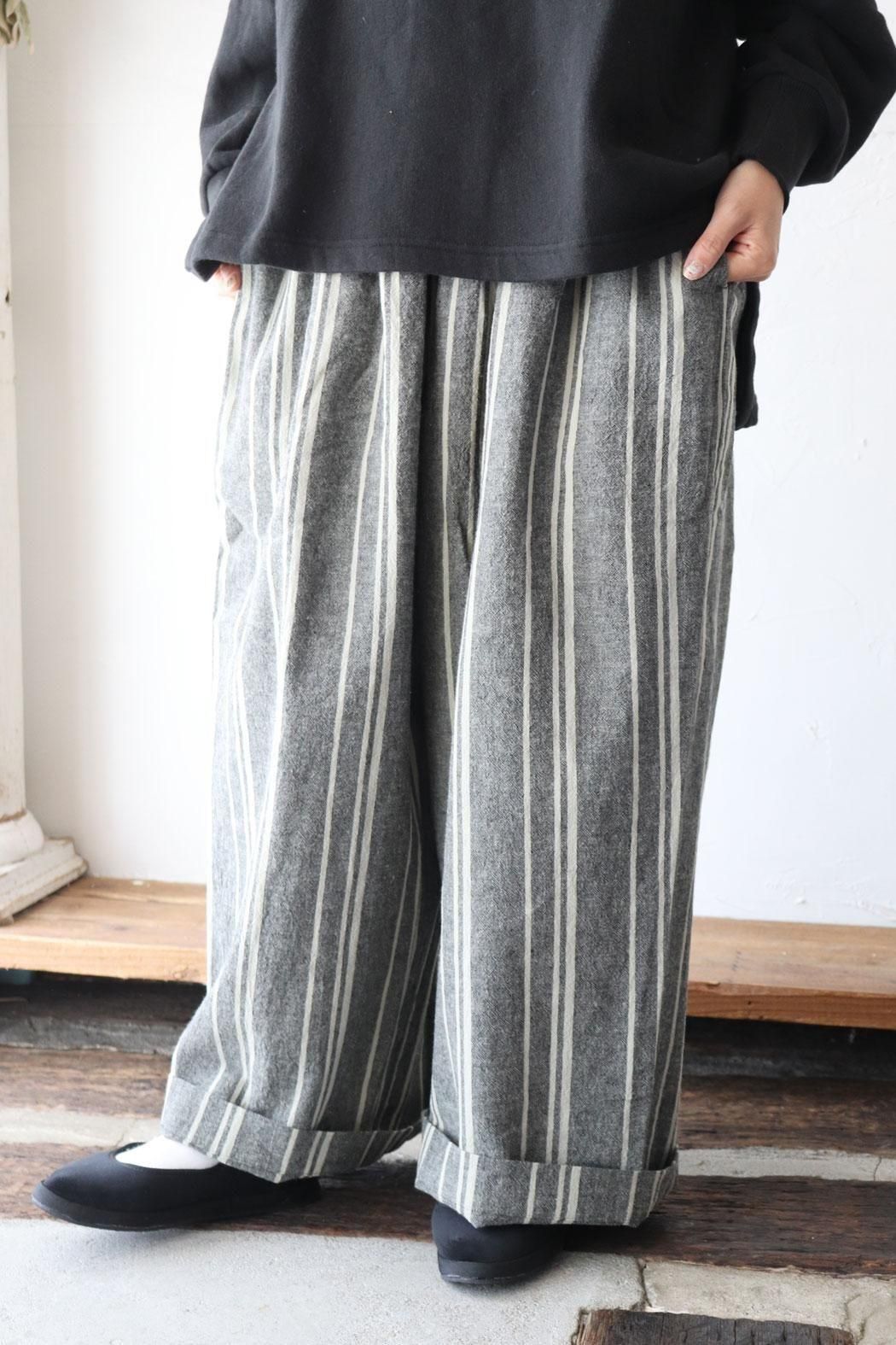 ichi Antiquite's】RANDOM STRIPE PANTS | 大人っぽい落ち着いた