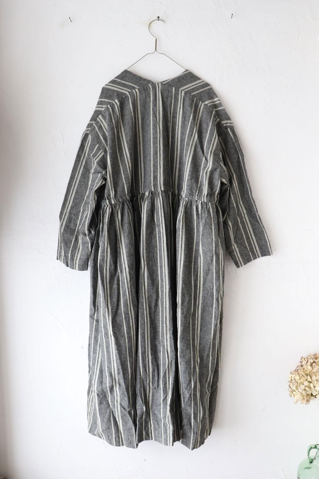 ichi Antiquite's】RANDOM STRIPE DRESS | 大人っぽい落ち着いた