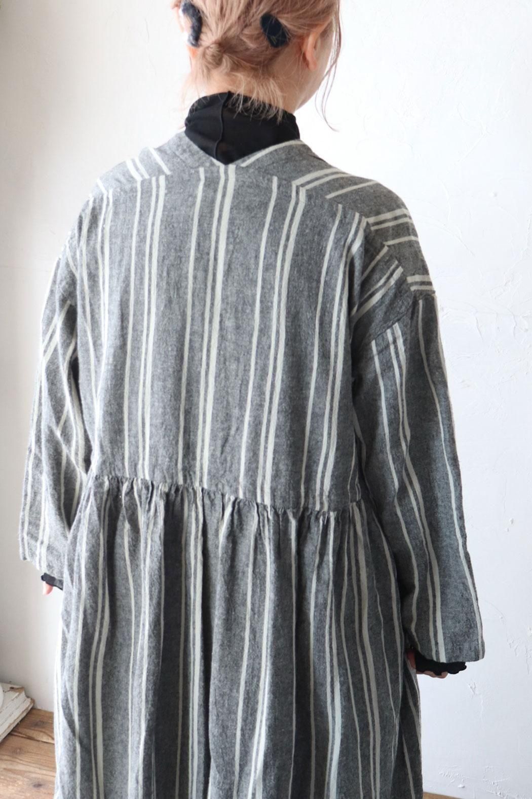 ichi Antiquite's】RANDOM STRIPE DRESS | 大人っぽい落ち着いた