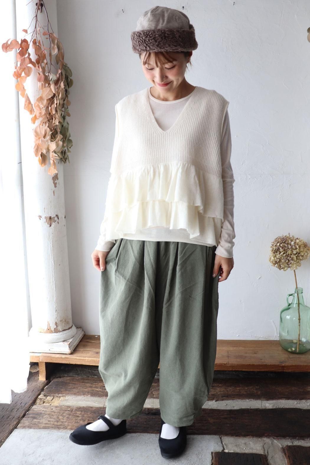 Rai tumugu ツムグ ウールアルパカブークレ 2wayビッグベスト 楽天市場】tumugu ツムグ ウールアルパカブークレ 2wayビッグ