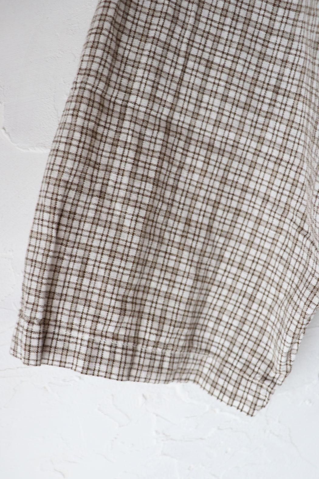 Veritecoeur】VC-2799 ダディチェックシャツ｜落ち感が可愛いチェック