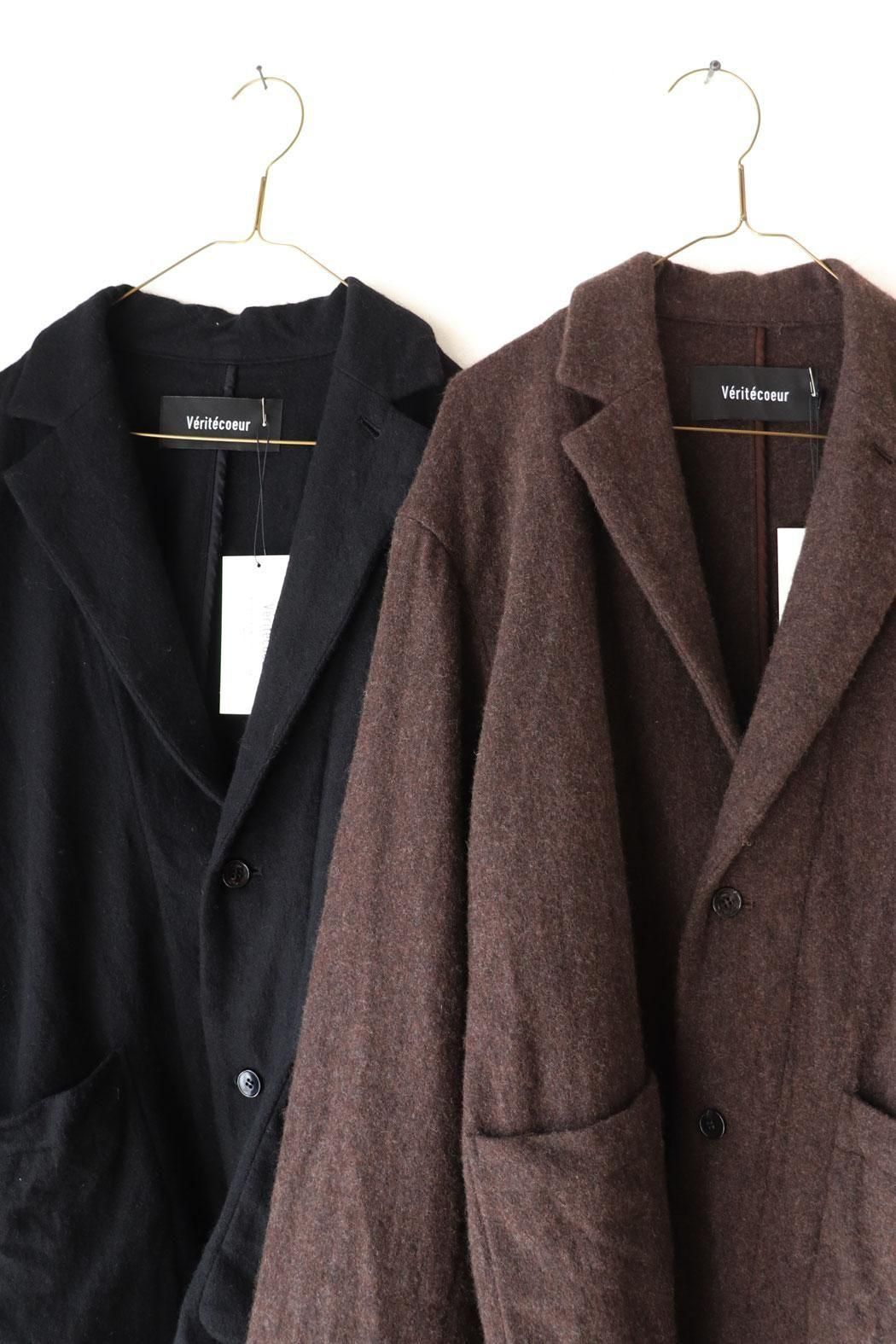 Veritecoeur】VC-2797 ウールテーラードジャケット｜ドロップ