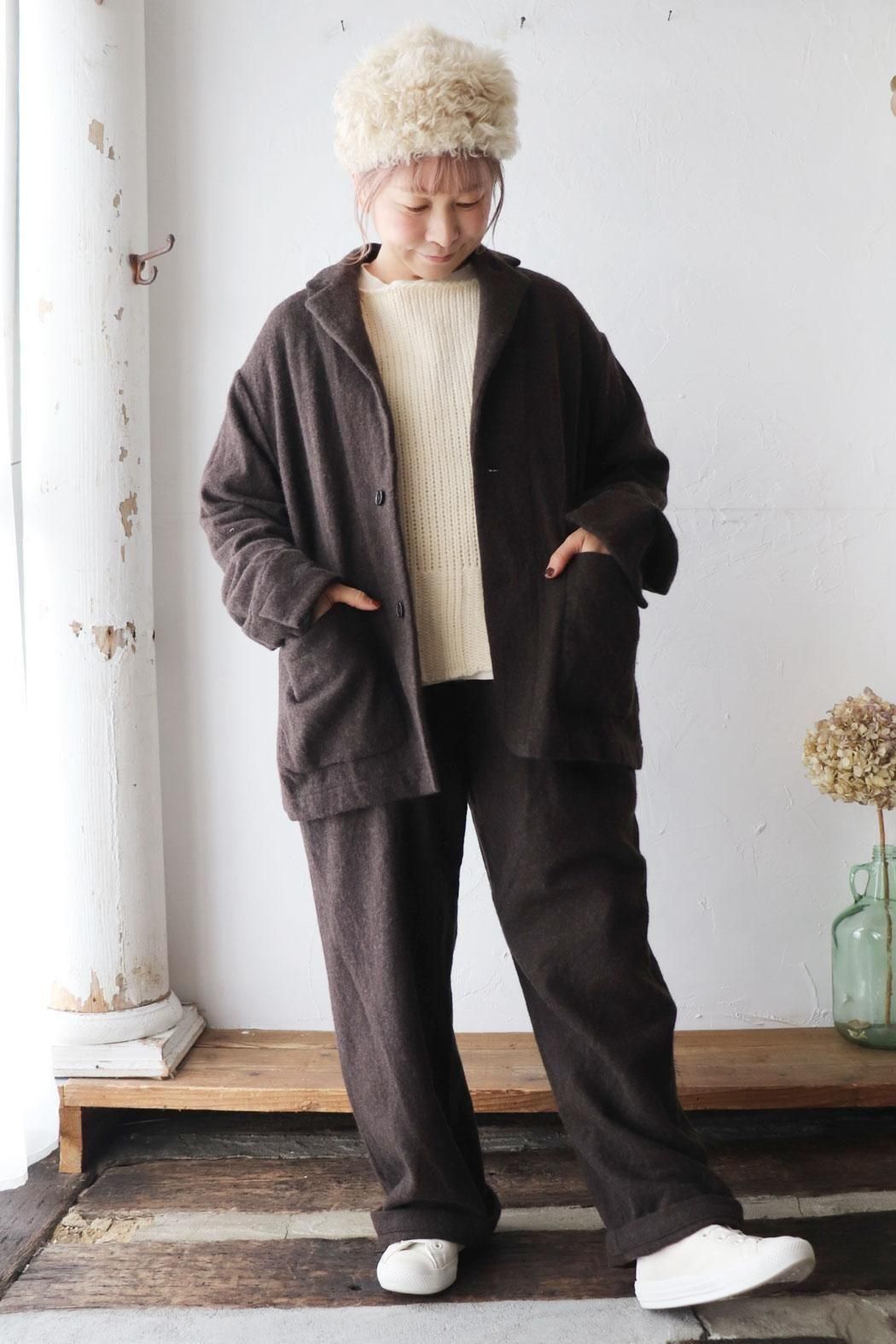 Veritecoeur】VC-2797 ウールテーラードジャケット｜ドロップ