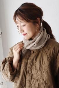 maison de soil(᥾ɥ) 10GG PLAIN STITCH NECK WARMER<img class='new_mark_img2' src='https://img.shop-pro.jp/img/new/icons8.gif' style='border:none;display:inline;margin:0px;padding:0px;width:auto;' />
