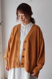 HEAVENLY(إ֥꡼) Cotton Cashmere Vneck Cardigan<img class='new_mark_img2' src='https://img.shop-pro.jp/img/new/icons8.gif' style='border:none;display:inline;margin:0px;padding:0px;width:auto;' />