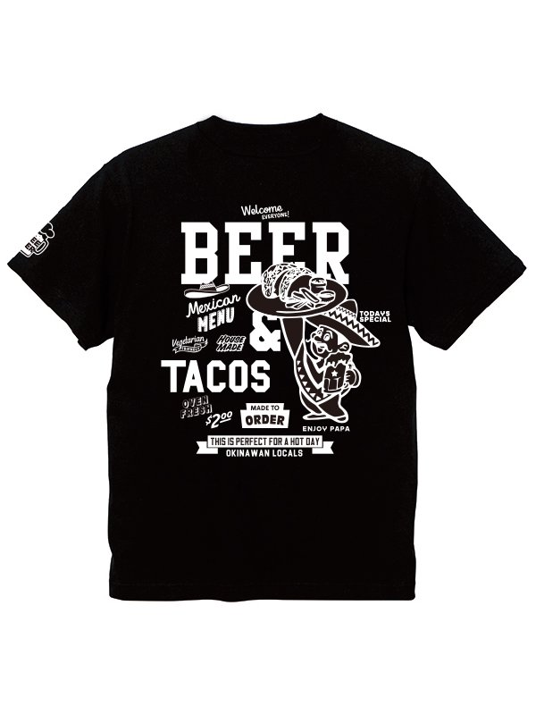 <img class='new_mark_img1' src='https://img.shop-pro.jp/img/new/icons1.gif' style='border:none;display:inline;margin:0px;padding:0px;width:auto;' />BEER&TACOS