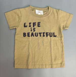 <img class='new_mark_img1' src='https://img.shop-pro.jp/img/new/icons13.gif' style='border:none;display:inline;margin:0px;padding:0px;width:auto;' />LAPEN  BEATEFUL  Tシャツ  ADULT beige  XS.S.Mあります