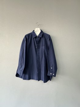 <img class='new_mark_img1' src='https://img.shop-pro.jp/img/new/icons51.gif' style='border:none;display:inline;margin:0px;padding:0px;width:auto;' />indigo fine cotton cloth  baggy shirt 1