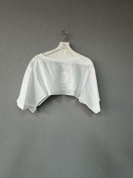 <img class='new_mark_img1' src='https://img.shop-pro.jp/img/new/icons13.gif' style='border:none;display:inline;margin:0px;padding:0px;width:auto;' />toujours cotton voilorganza cloth    pullover  sleeve   white   F