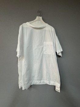 <img class='new_mark_img1' src='https://img.shop-pro.jp/img/new/icons51.gif' style='border:none;display:inline;margin:0px;padding:0px;width:auto;' />toujours wrinkle cotton paper cloth    big  shirt  white   1