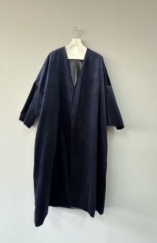 <img class='new_mark_img1' src='https://img.shop-pro.jp/img/new/icons14.gif' style='border:none;display:inline;margin:0px;padding:0px;width:auto;' />toujours  washed cottonvelvet cloth  evening  coat  1  black  navy