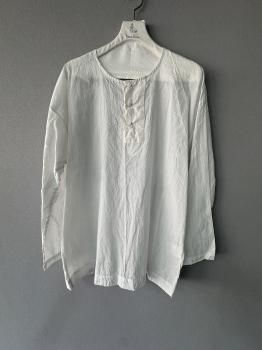 <img class='new_mark_img1' src='https://img.shop-pro.jp/img/new/icons14.gif' style='border:none;display:inline;margin:0px;padding:0px;width:auto;' />toujours cotton silk pin paid big henly neck shirt smoke gray2