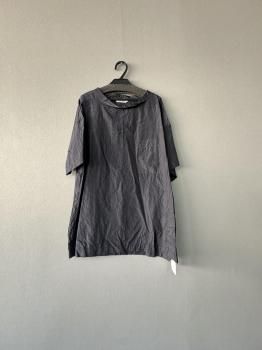 <img class='new_mark_img1' src='https://img.shop-pro.jp/img/new/icons51.gif' style='border:none;display:inline;margin:0px;padding:0px;width:auto;' />toujours pure silk high count tafta cloth   big T shirt   navy2