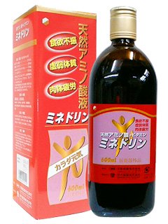 ミネドリン　600mL　〈医薬部外品〉 - 薬草と健康食品の販売なら大阪のごきげん漢方川田薬店＜健食・化粧品販売部＞