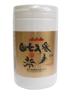 【雲南産】田七人参粉末　500g　（高砂薬業）｜ごきげん漢方川田薬店＜健食・化粧品販売部＞