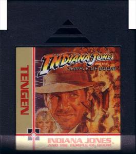 北米版NES]Indiana Jones and the Temple of Doom(Tengen)[ROMのみ 