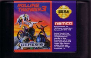 北米版GEN]Rolling Thunder 3[ROMのみ](中古) - huck-fin