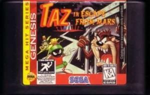送料無料 北米版 海外版メガドライブ Taz in Escape from Mars