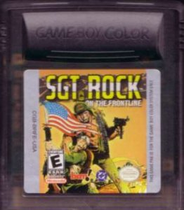 北米版GBC]Sgt. Rock: On the Frontline[ROMのみ](中古) - huck-fin