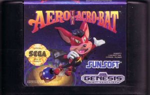 北米版GEN]Aero The Acro-bat[ROMのみ](中古) - huck-fin