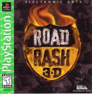 PS★ROAD RASH 3D 海外版 北米版 ハガキ付家庭用ゲームソフト
