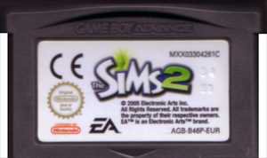 欧州(EUR)版GBA]The Sims 2[ROMのみ](中古) - huck-fin 洋ゲーレトロが