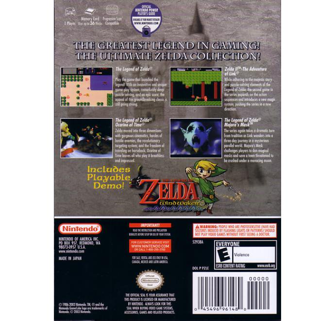 北米版GC]The Legend of Zelda: Collector's Edition[非売品](中古